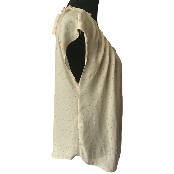 Light Pink Polka Dot Blouse by Lauren Conrad - Picture 4 of 6